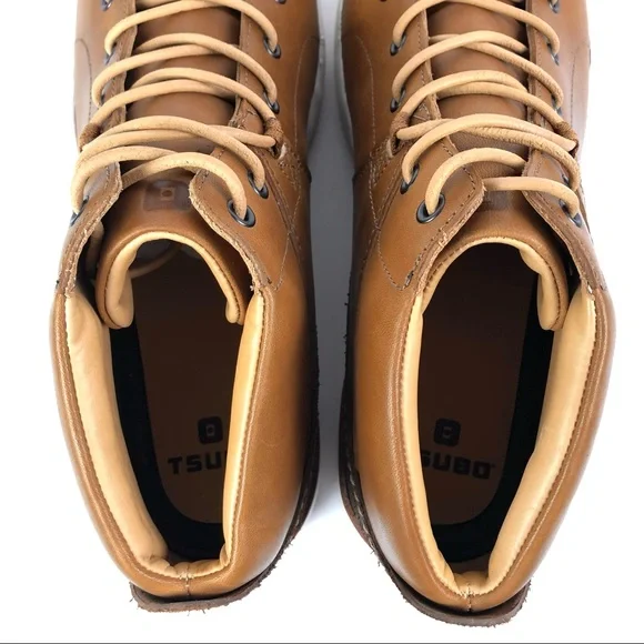 Tsubo Bourbon Leather Chukka Boots Men